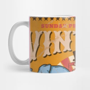 Vintage circus carnivalle retro Mug